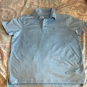 Light Blue Polo Shirt with Logo